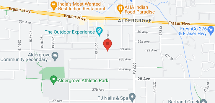 map of 27078 29 AVENUE